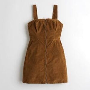 Hollister zip-front corduroy dress